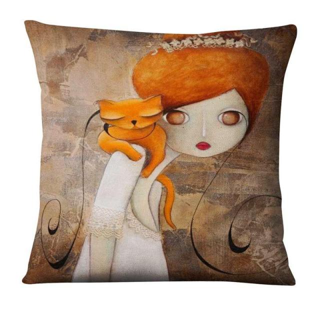The Animal Whisperer Cushion Covers.