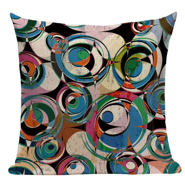 Retro Style Cushion Covers