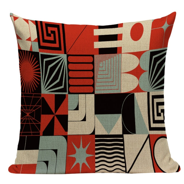 Retro Style Cushion Covers