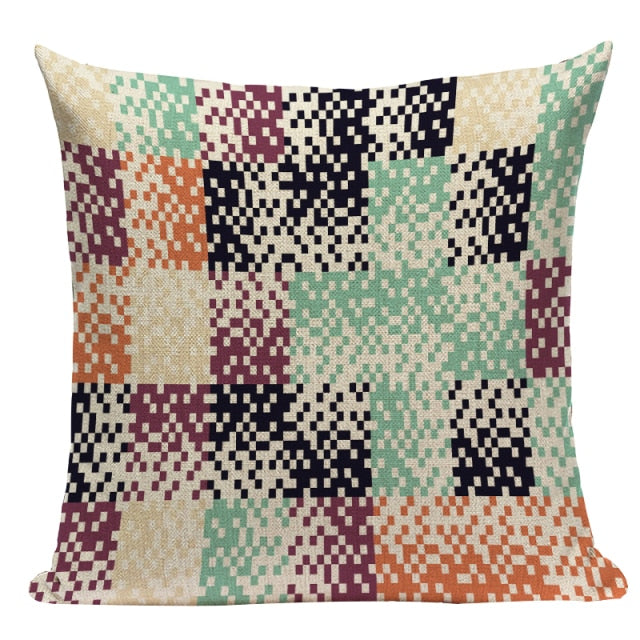 Retro Style Cushion Covers
