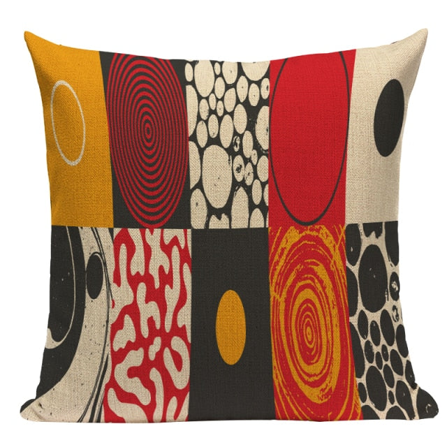 Retro Style Cushion Covers