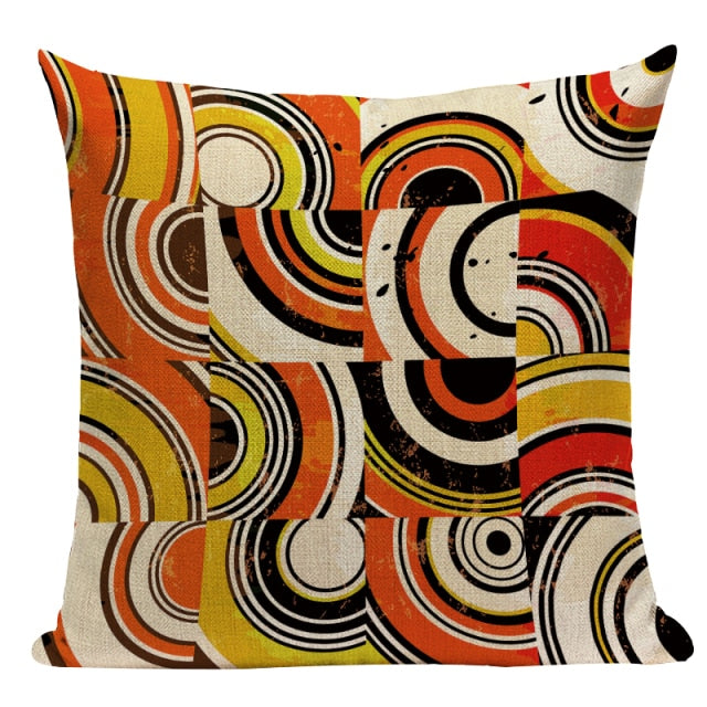 Retro Style Cushion Covers