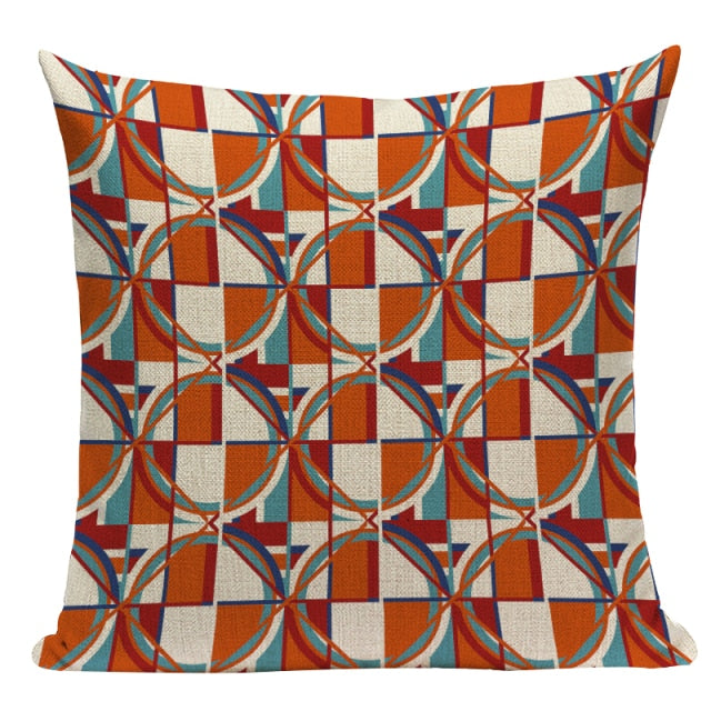 Retro Style Cushion Covers