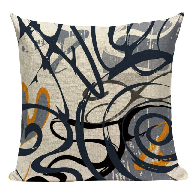 Retro Style Cushion Covers