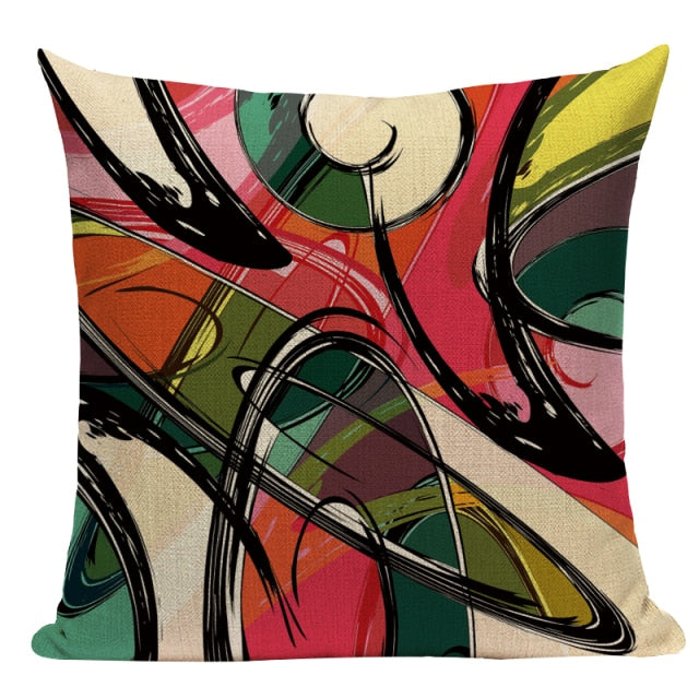 Retro Style Cushion Covers