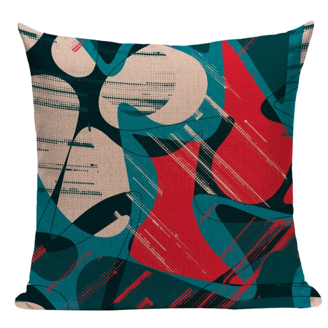 Retro Style Cushion Covers