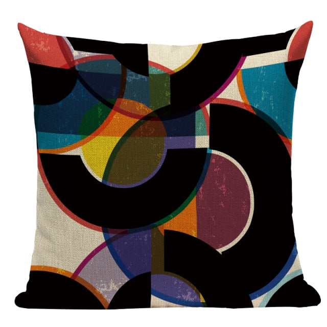 Retro Style Cushion Covers