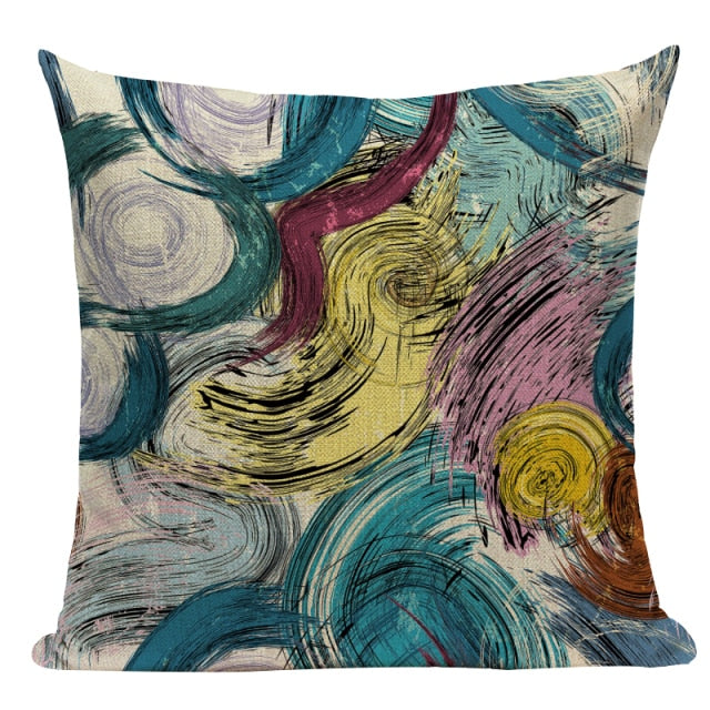 Retro Style Cushion Covers