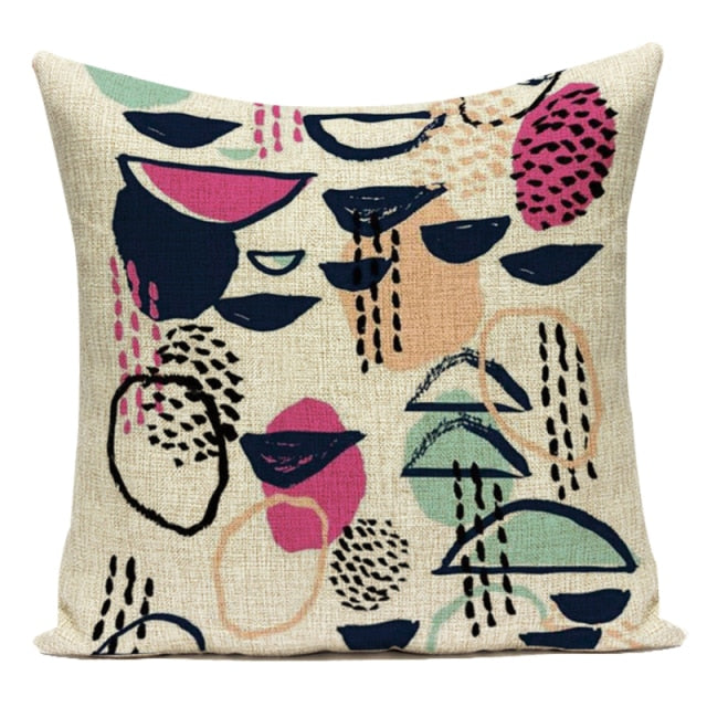 Abstract Patterns Cushion Covers.