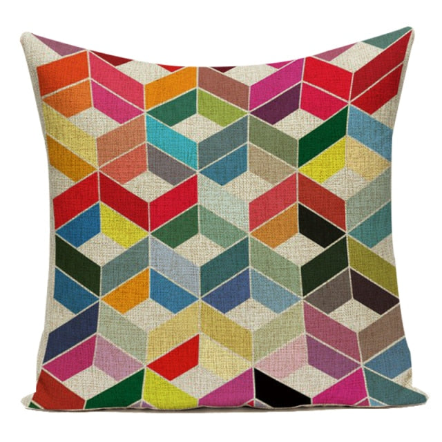 Abstract Patterns Cushion Covers.
