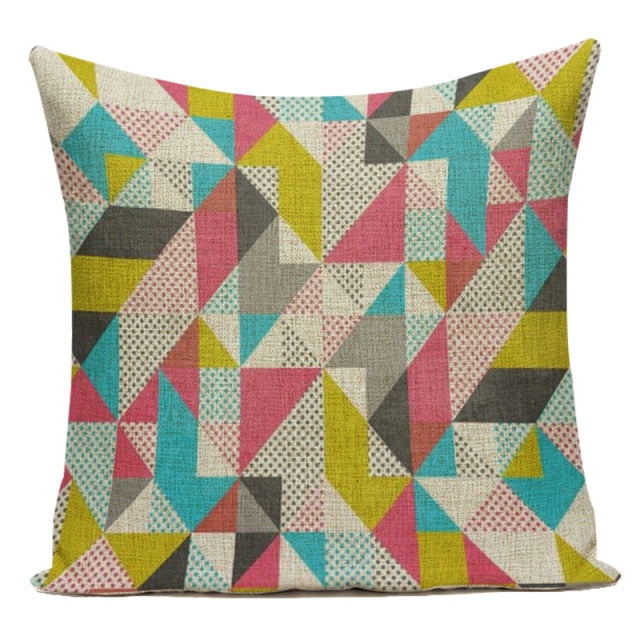 Abstract Patterns Cushion Covers.