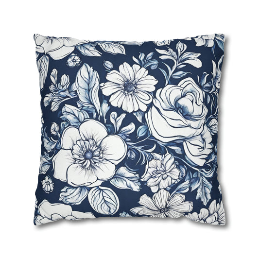 Blue Watercolour Flowers