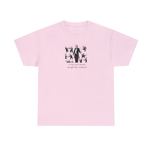 Unisex Heavy Cotton Tee - Conductor Chaos