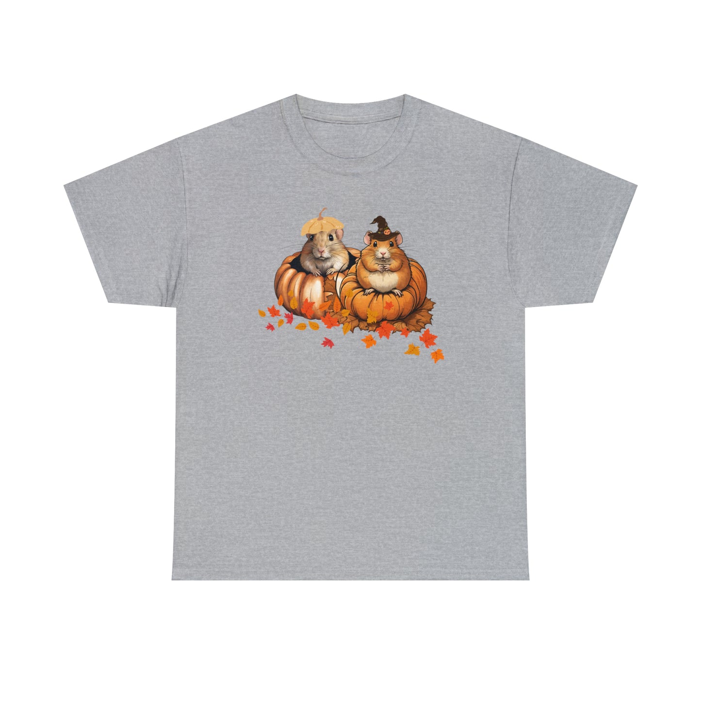 Unisex Heavy Cotton Tee - Two gerbils
