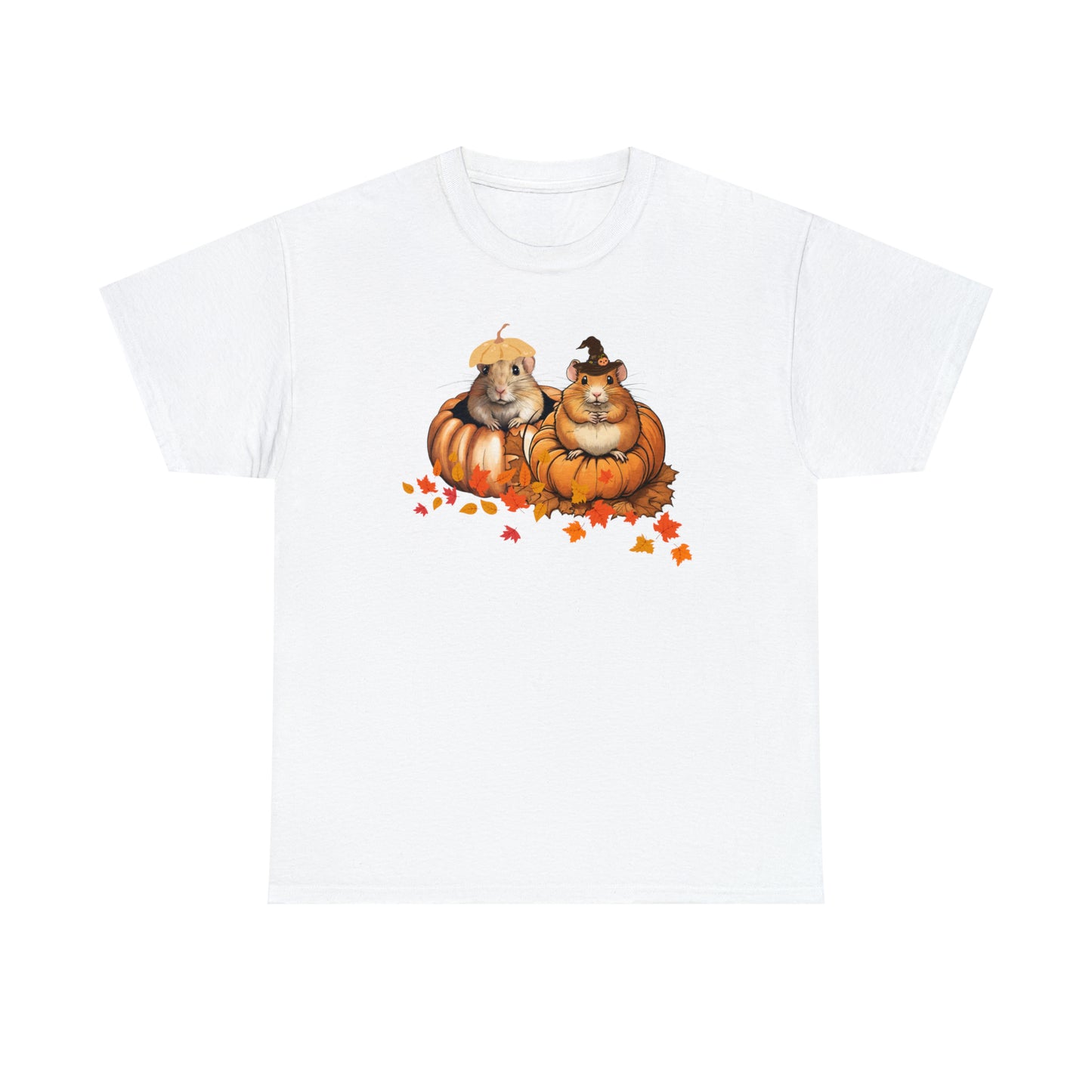 Unisex Heavy Cotton Tee - Two gerbils