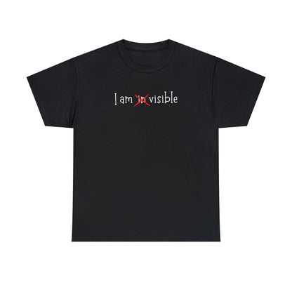 Unisex Cotton Tee. I am Visible.