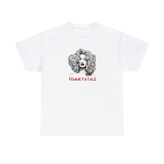Unisex Heavy Cotton Tee - Femme Fatale
