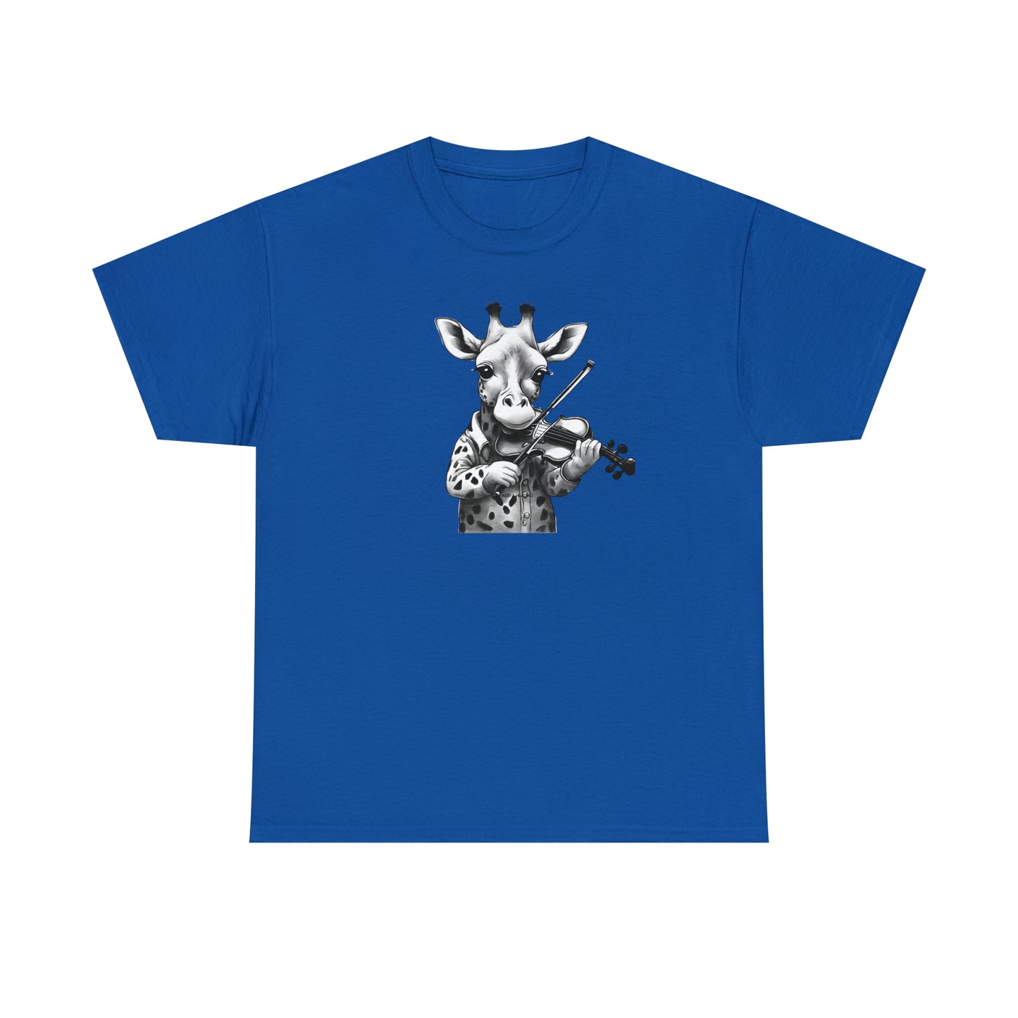 Unisex Heavy Cotton Tee - Giraffe Virtuoso