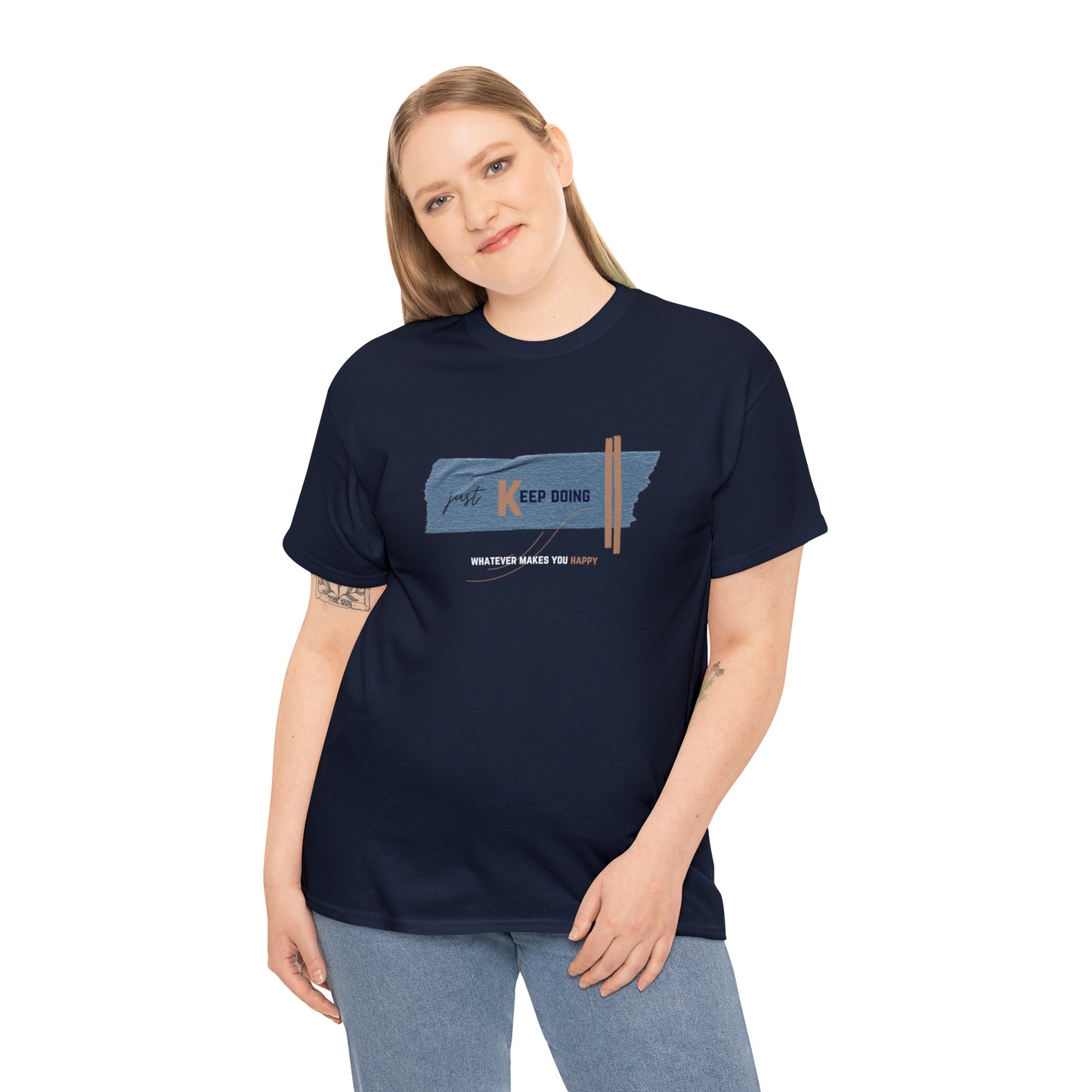 Unisex Heavy Cotton Tee - Keep Doing