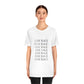 Bad Mummy. Courage. Unisex Jersey Short Sleeve Tee