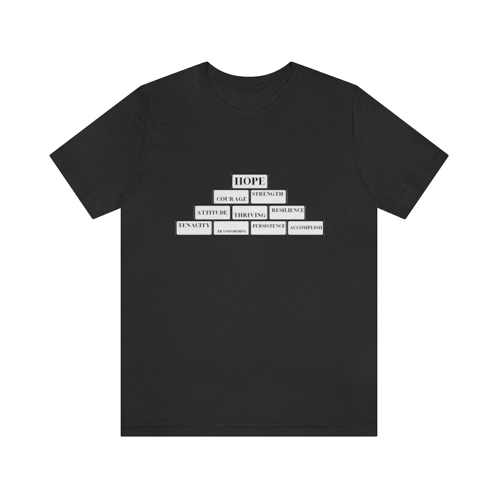 Empowerment Building Blocks. Unisex Jersey Short Sleeve Tee