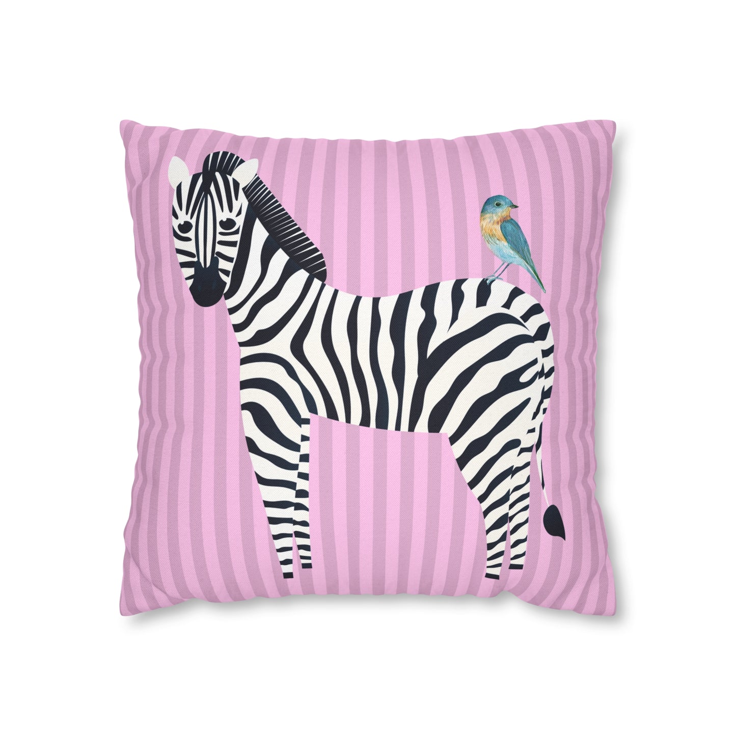 Zebra & Bird.