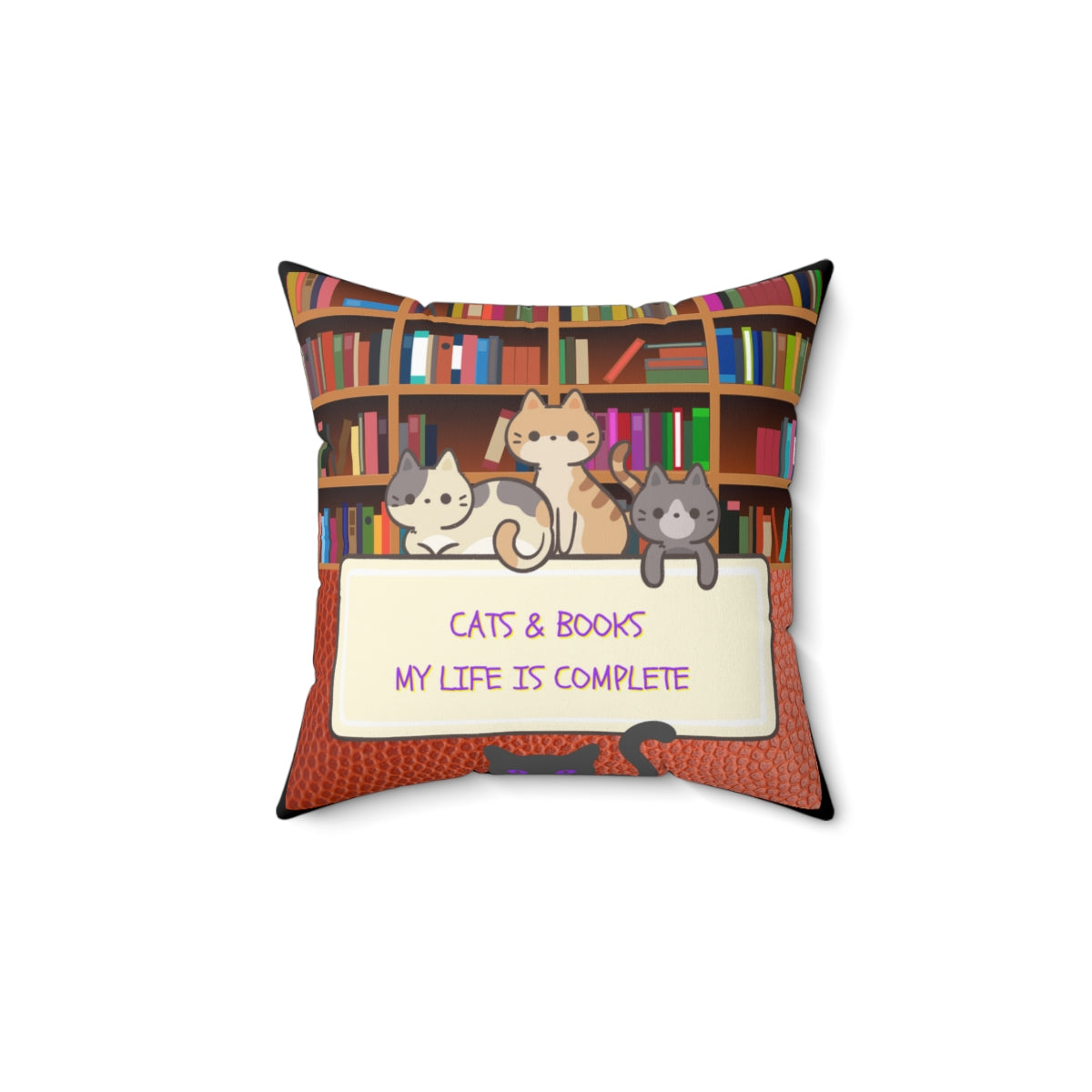 Cats and Books.