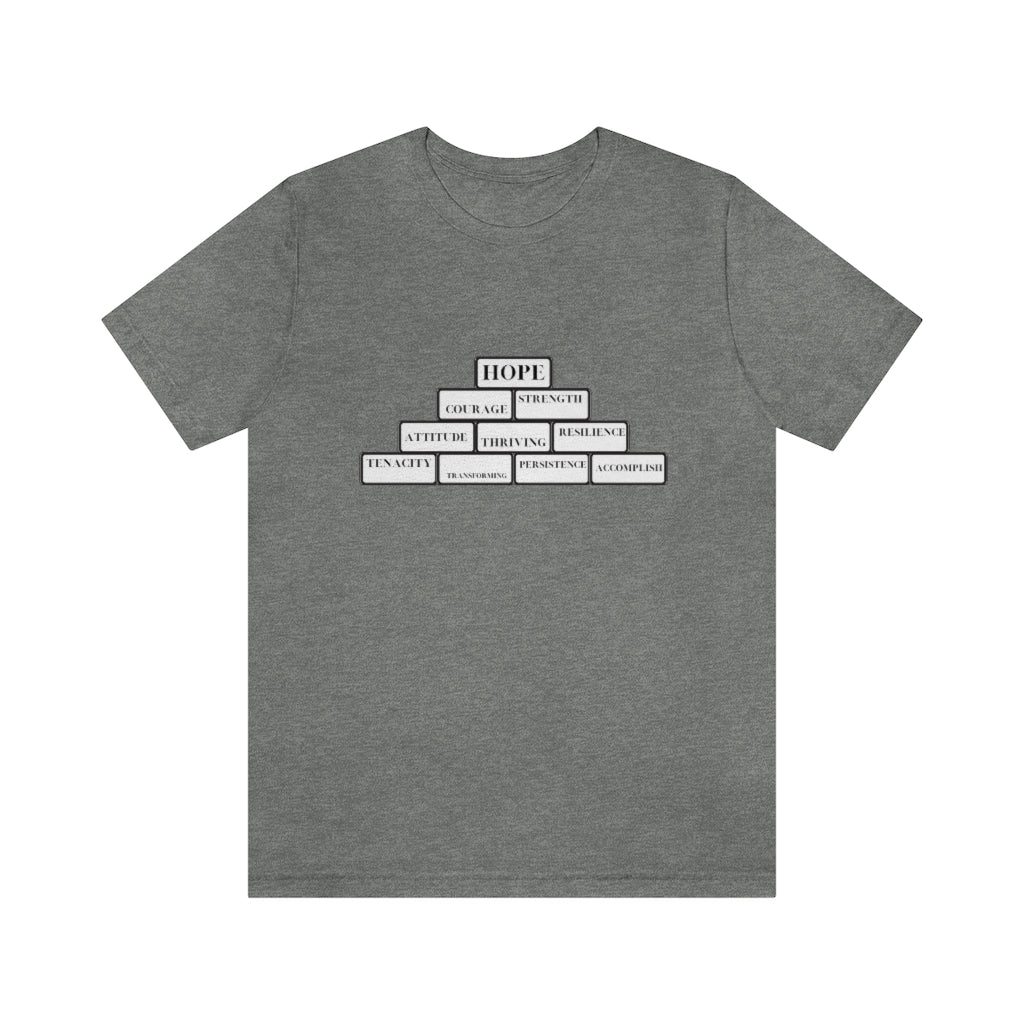 Empowerment Building Blocks. Unisex Jersey Short Sleeve Tee