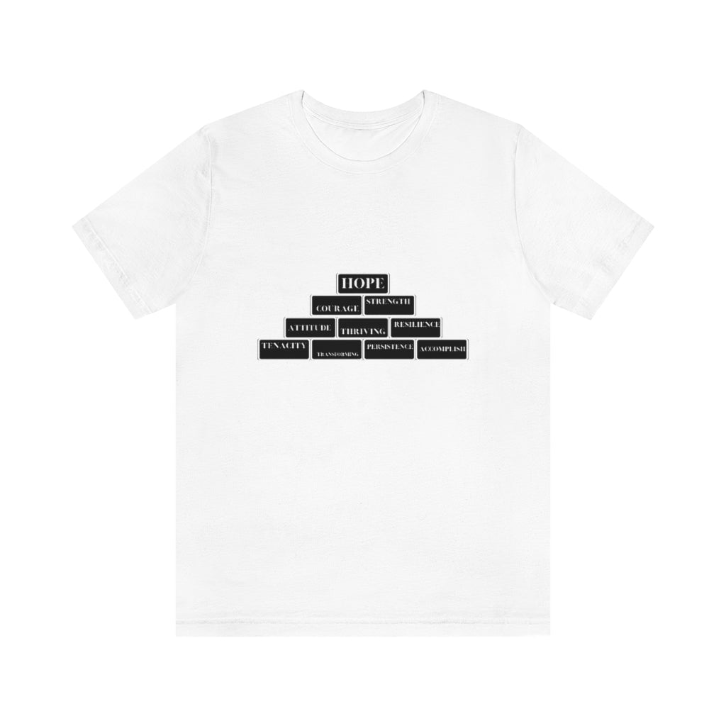 Empowerment Building Blocks. Unisex Jersey Short Sleeve Tee