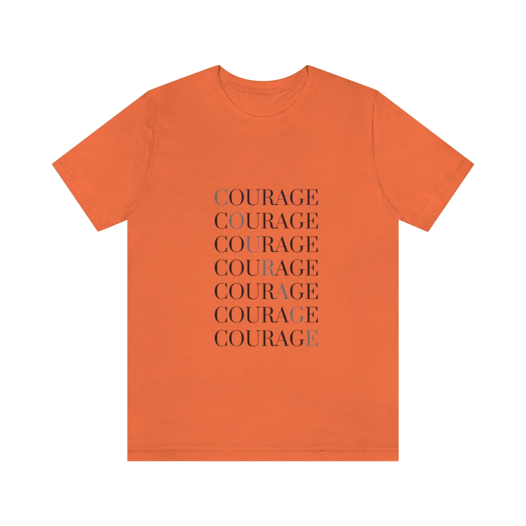 Bad Mummy. Courage. Unisex Jersey Short Sleeve Tee