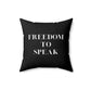 Freedom to Speak.