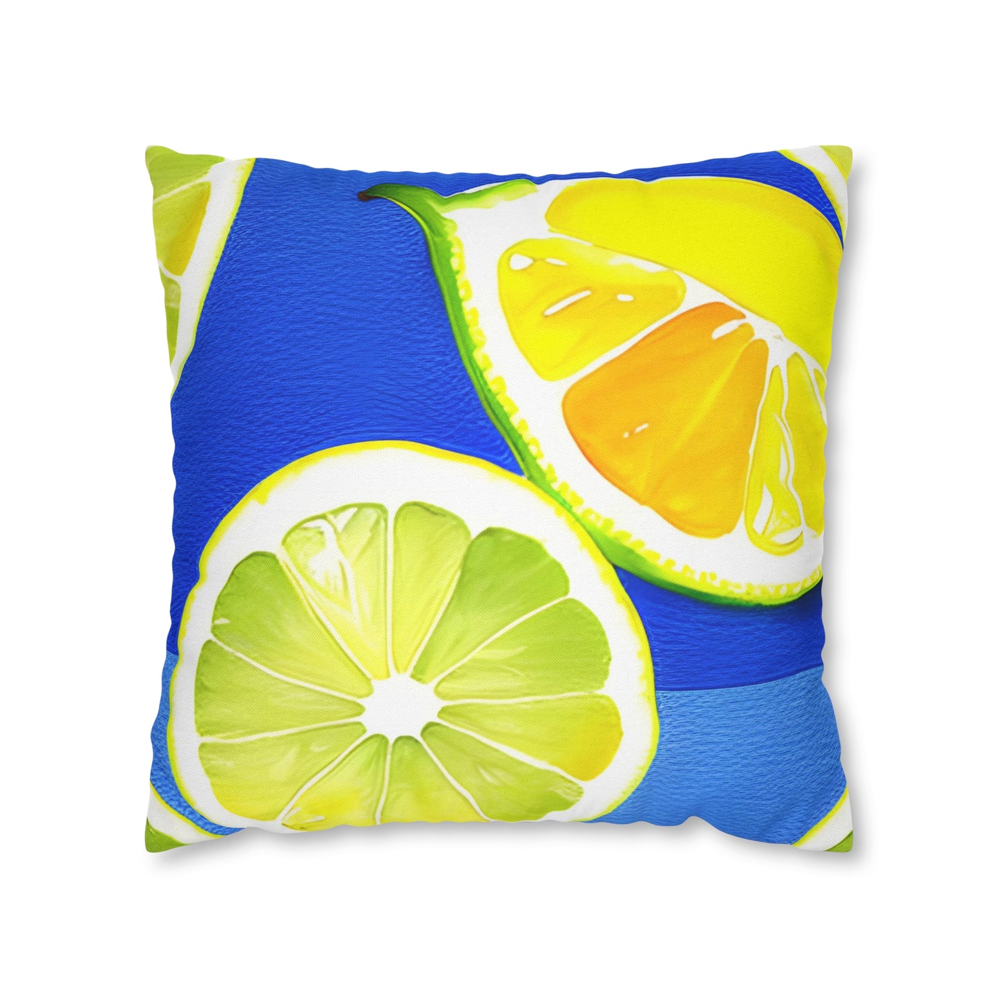 Blue and Yellow Lemons.