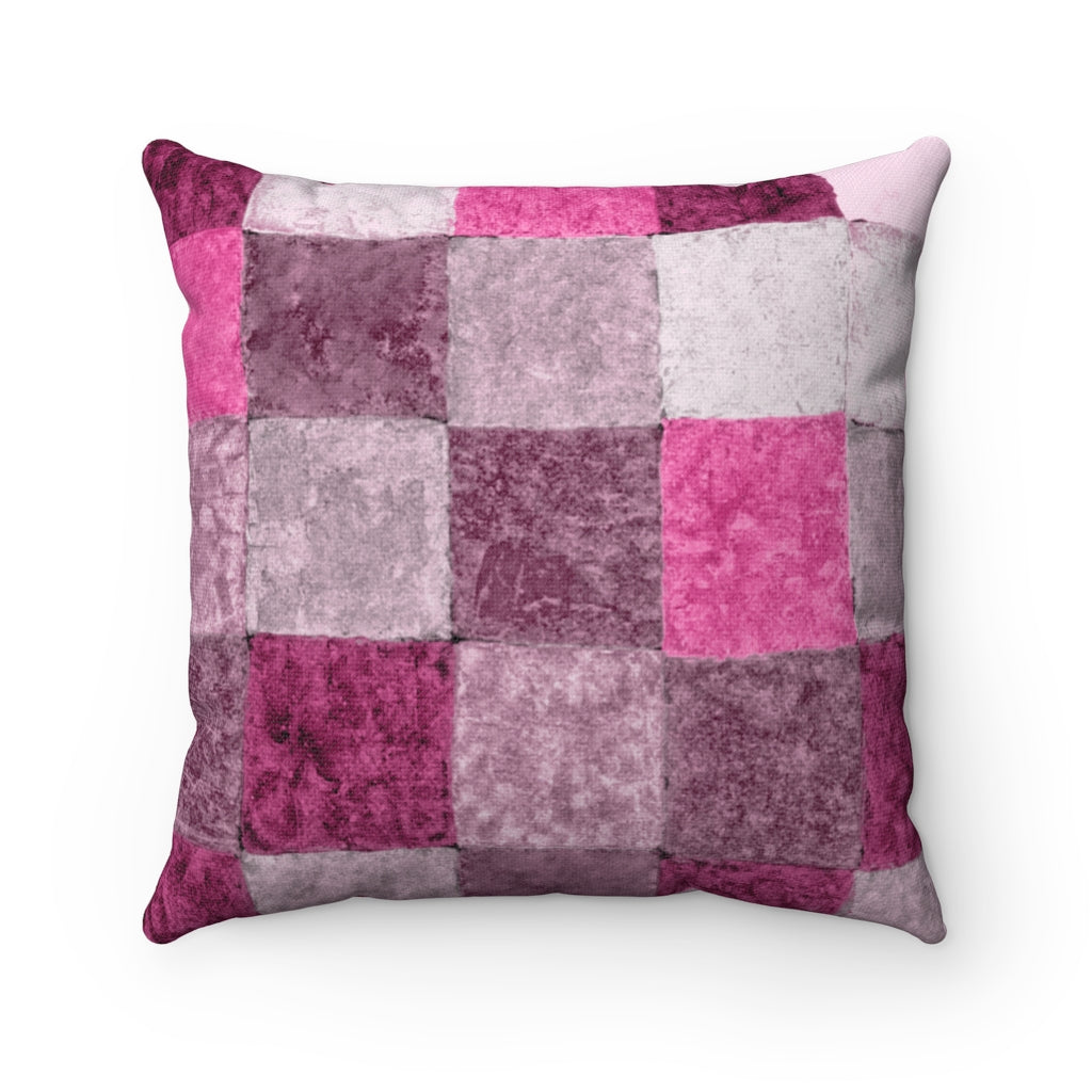 Pink Patchwork - Cushion Cover