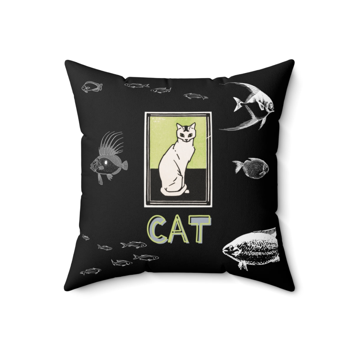 Cat and Fish.