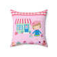 Cupcakes in Paris Cushion Cover