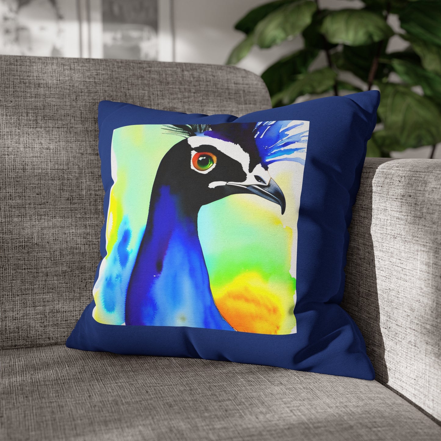 Blue Peacock.