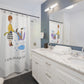 Bad Mummy. I Can Splash Too. Shower Curtain.