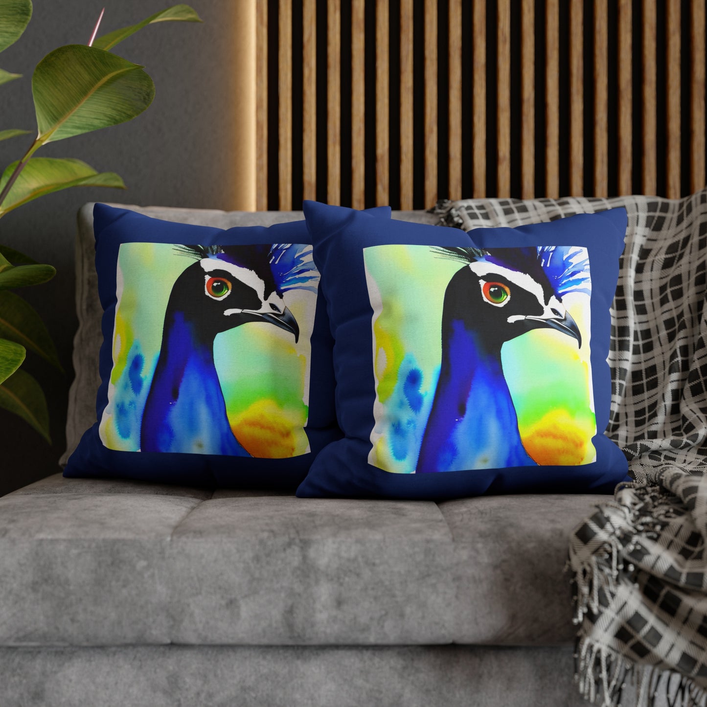 Blue Peacock.
