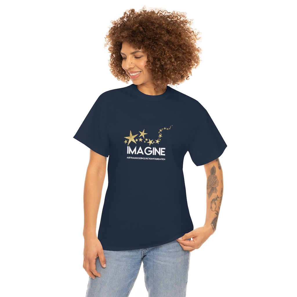 Imagine. ASFF. Unisex Heavy Cotton T-Shirt.