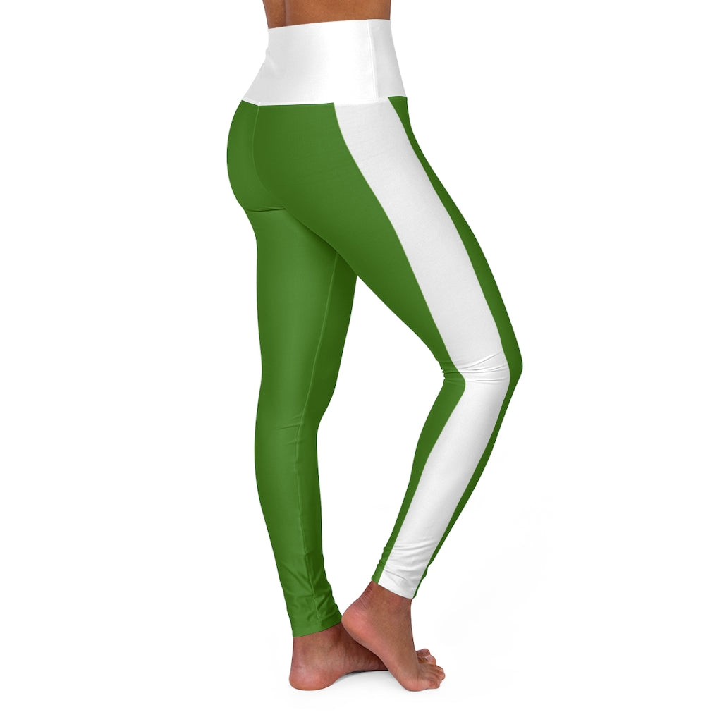 Green and White.