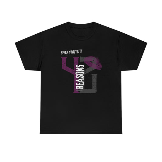 42 Reasons. Unisex Heavy Cotton Tee.