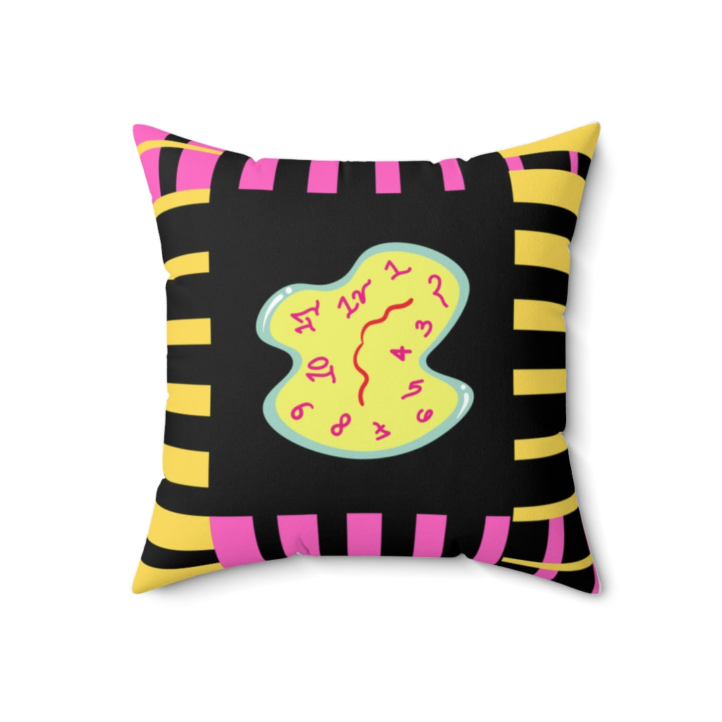 Melted Clock Cushion Cover