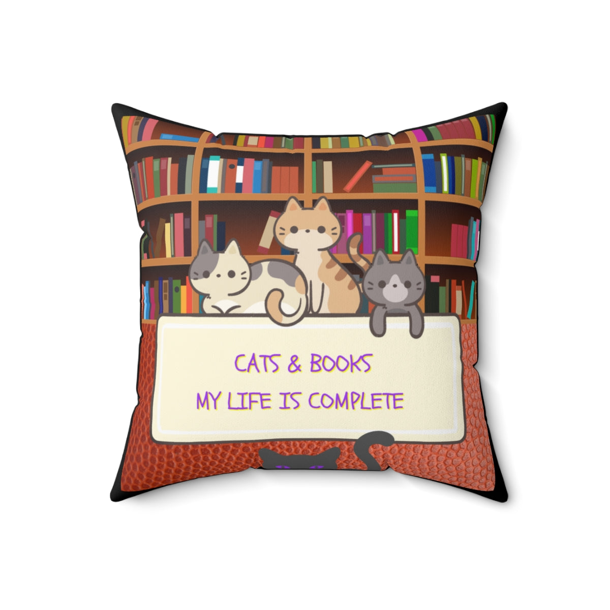 Cats and Books.
