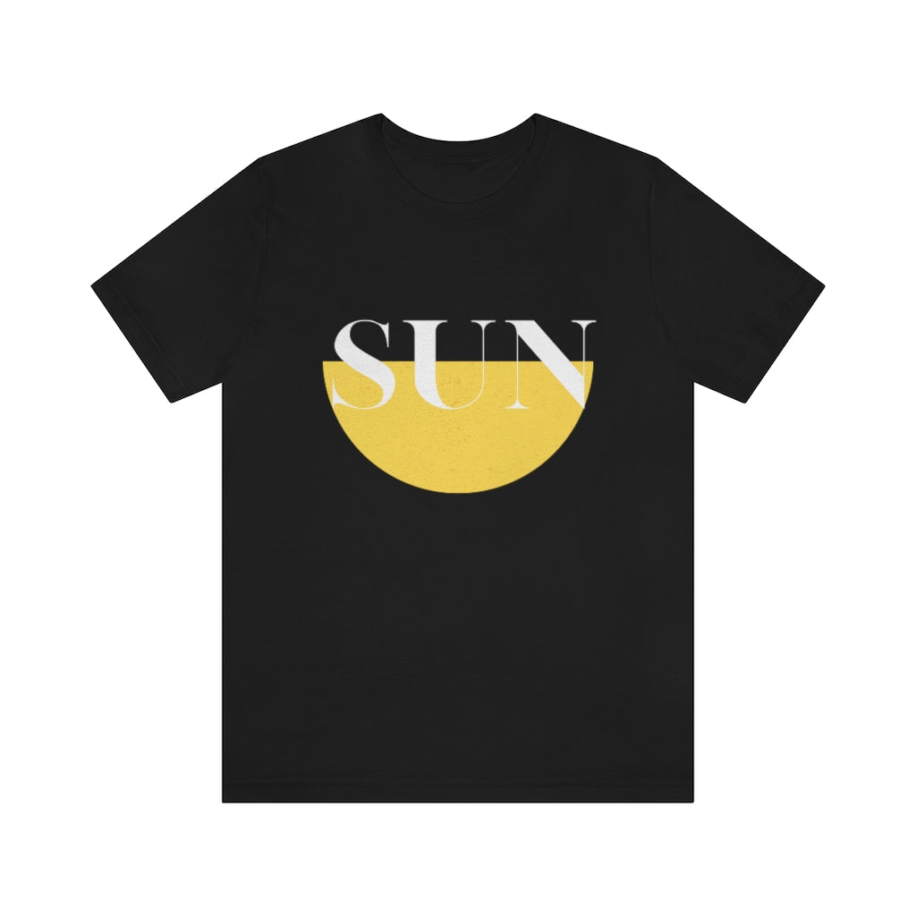Sun. Unisex Jersey Short Sleeve Tee