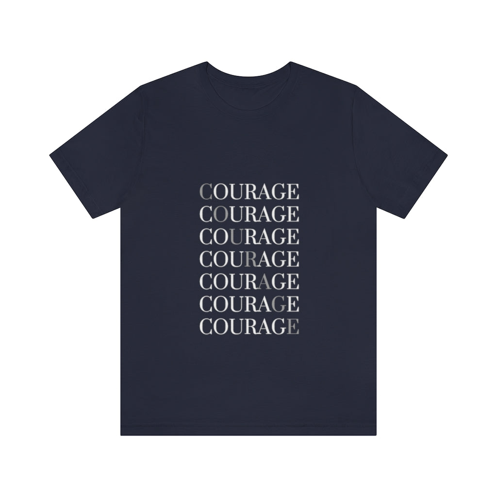 Bad Mummy. Courage. Unisex Jersey Short Sleeve Tee