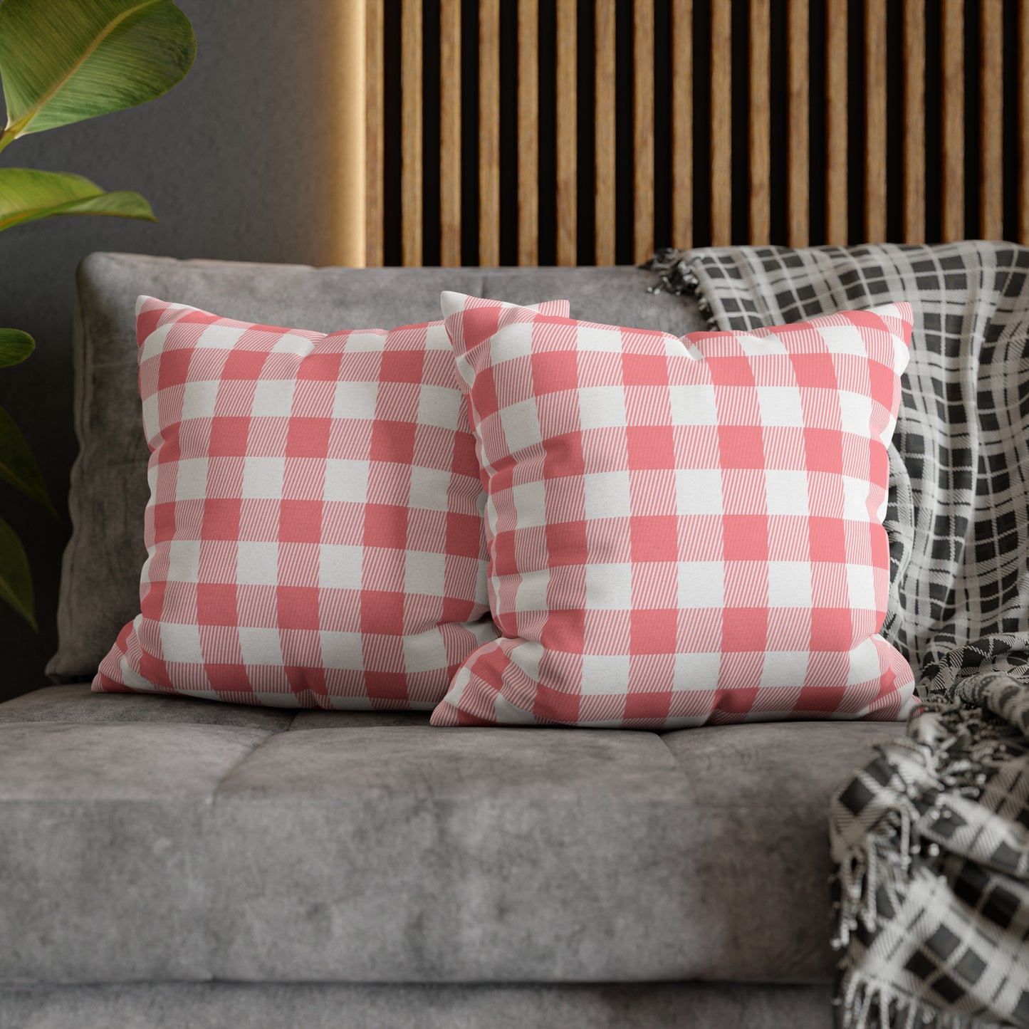Pink Checkers.