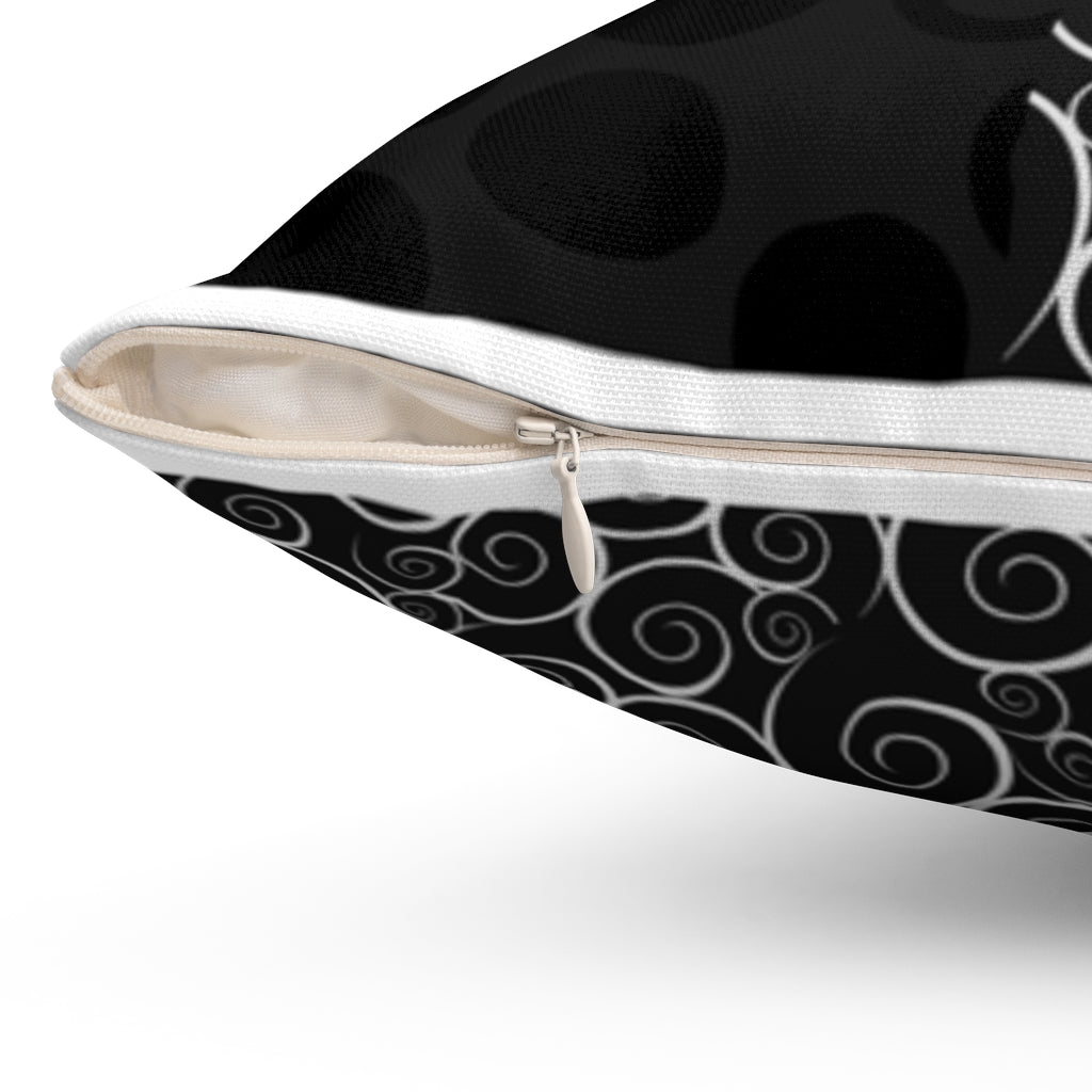 Black and White Design - Cushion