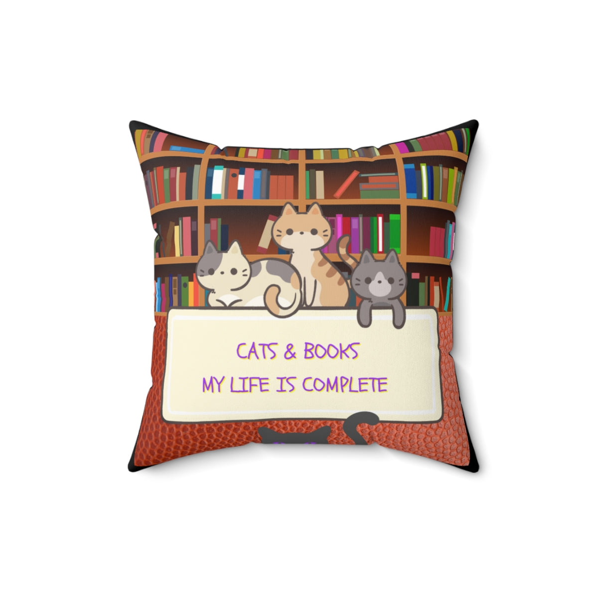 Cats and Books.