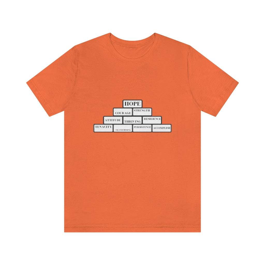 Empowerment Building Blocks. Unisex Jersey Short Sleeve Tee