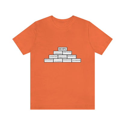Empowerment Building Blocks. Unisex Jersey Short Sleeve Tee